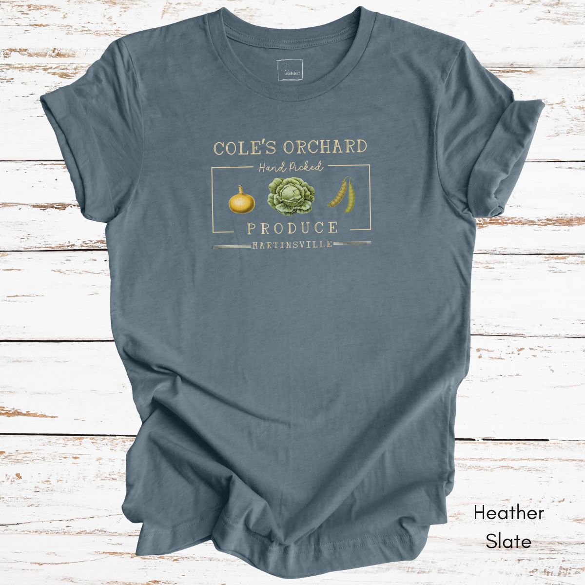 Custom Vegetable Produce Farm Lightweight Jersey Unisex T-shirt