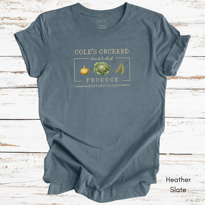 Custom Vegetable Produce Farm Lightweight Jersey Unisex T-shirt