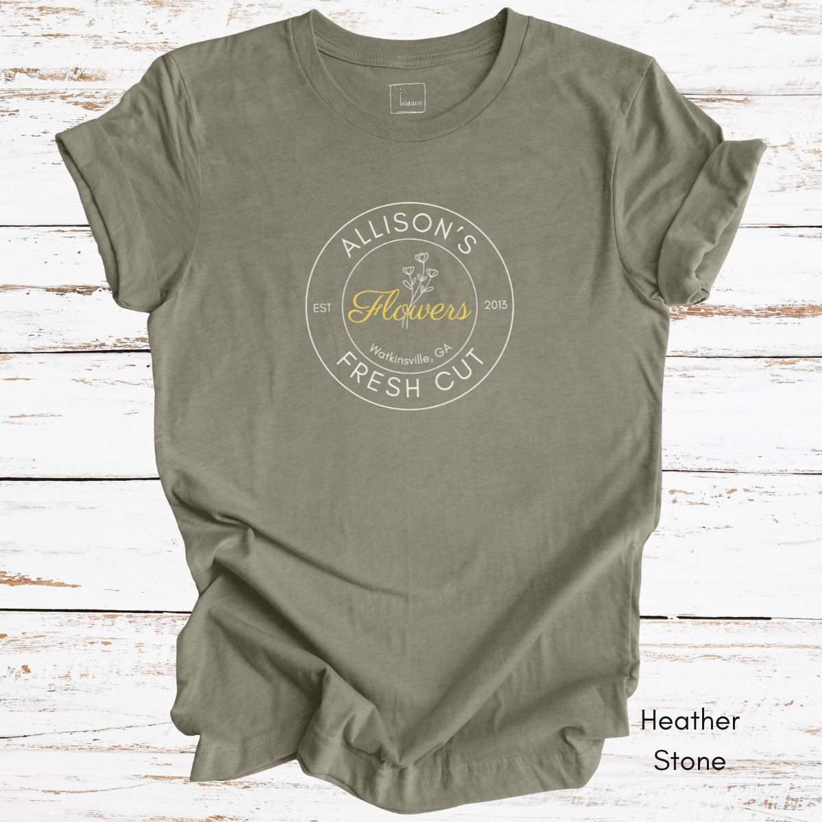 Custom Fresh Cut Flower Farm Light Weight Jersey T-shirt