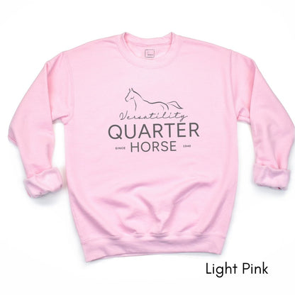 Quarter Horse Versatility Unisex Crewneck Sweatshirt