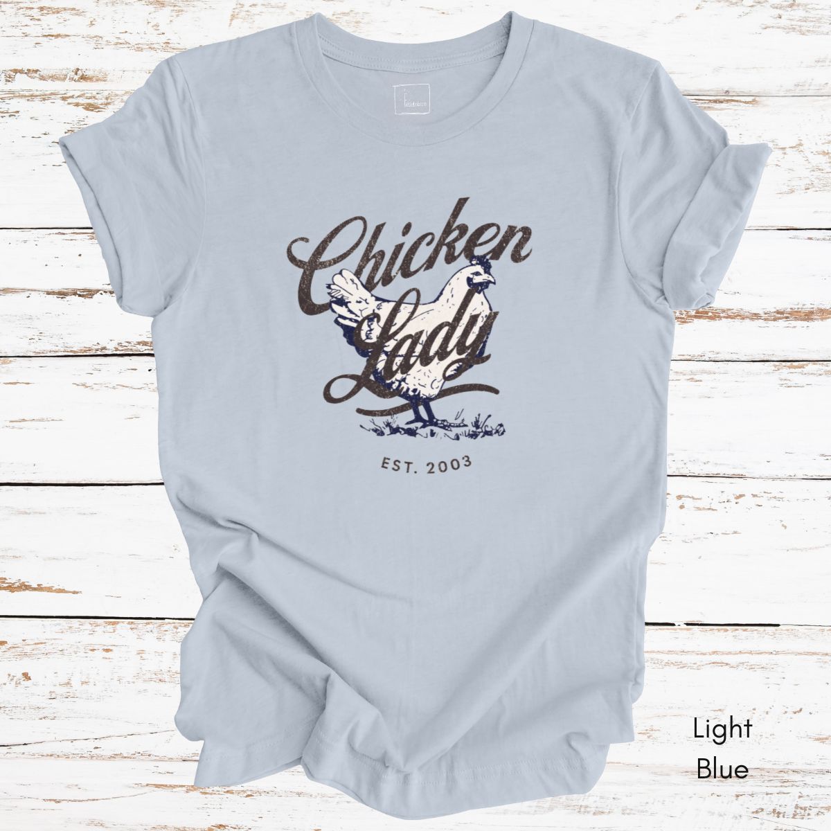 Chicken Lady Jersey Light Weight T-shirt