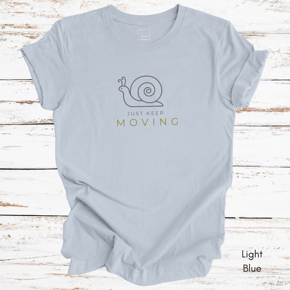 Just Keep Moving Light Weight Jersey T-shirt