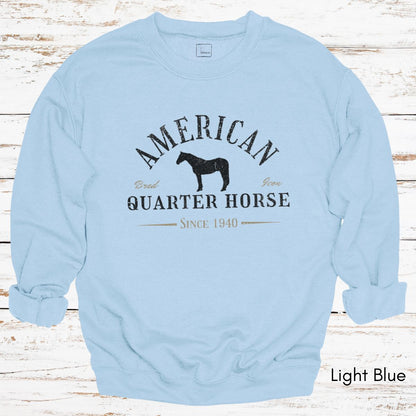 American Quarter Horse - Unisex Crewneck Sweatshirt