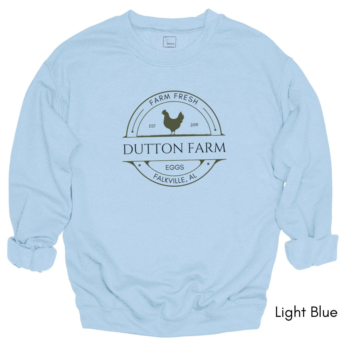 Custom Egg Farm Unisex Crewneck Sweatshirt