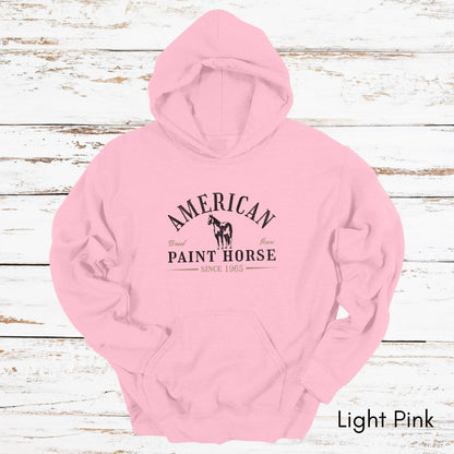 American Paint Horse Hoodie | Unisex Heavy Blend Hooded Sweatshirt | Horse Lover Shirt | Gift for Equestrian | Gift for Horse Lover