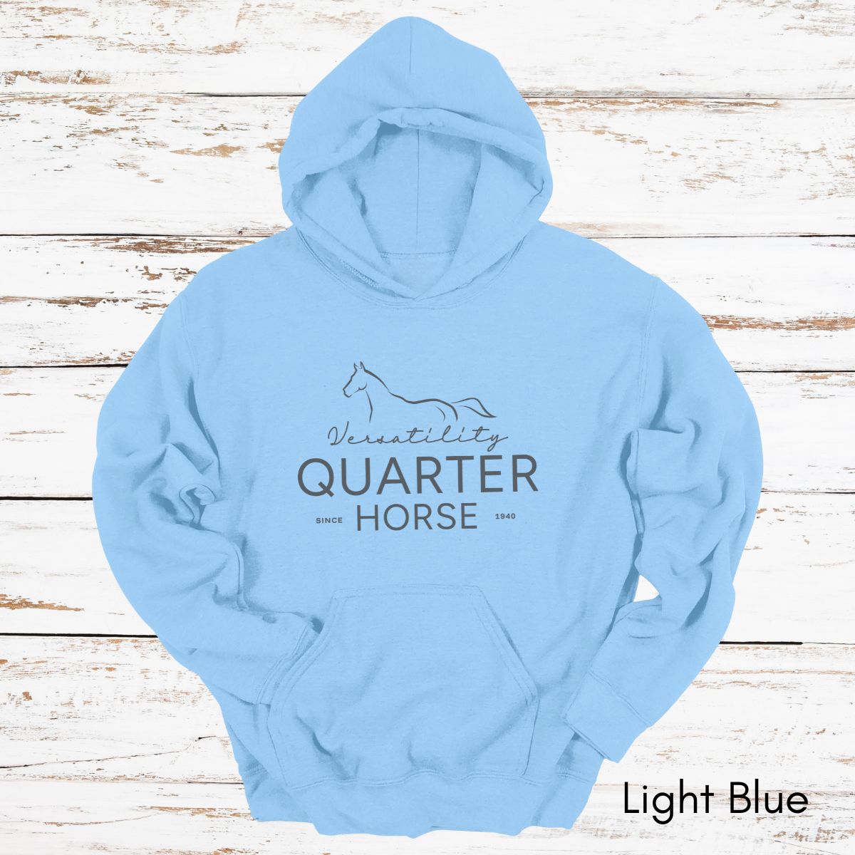 Quarter Horse Versatility Hoodie - Unisex Heavy Blend Hooded Sweatshirt