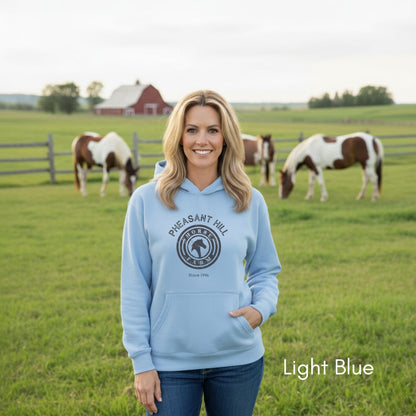 Custom Horse Farm Unisex Heavy Blend Hooded Sweatshirt