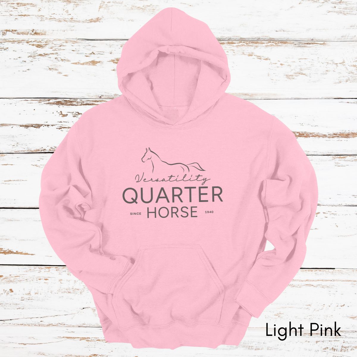 Quarter Horse Versatility Hoodie - Unisex Heavy Blend Hooded