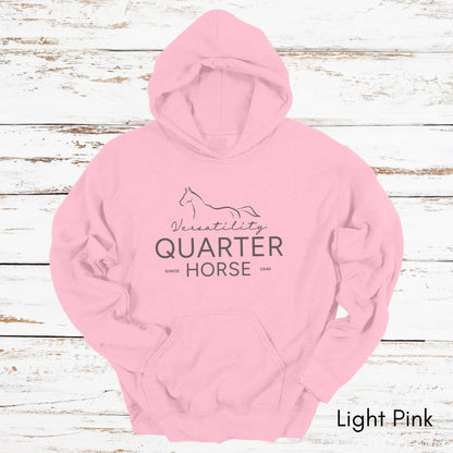 Quarter Horse Versatility Hoodie - Unisex Heavy Blend Hooded Sweatshirt