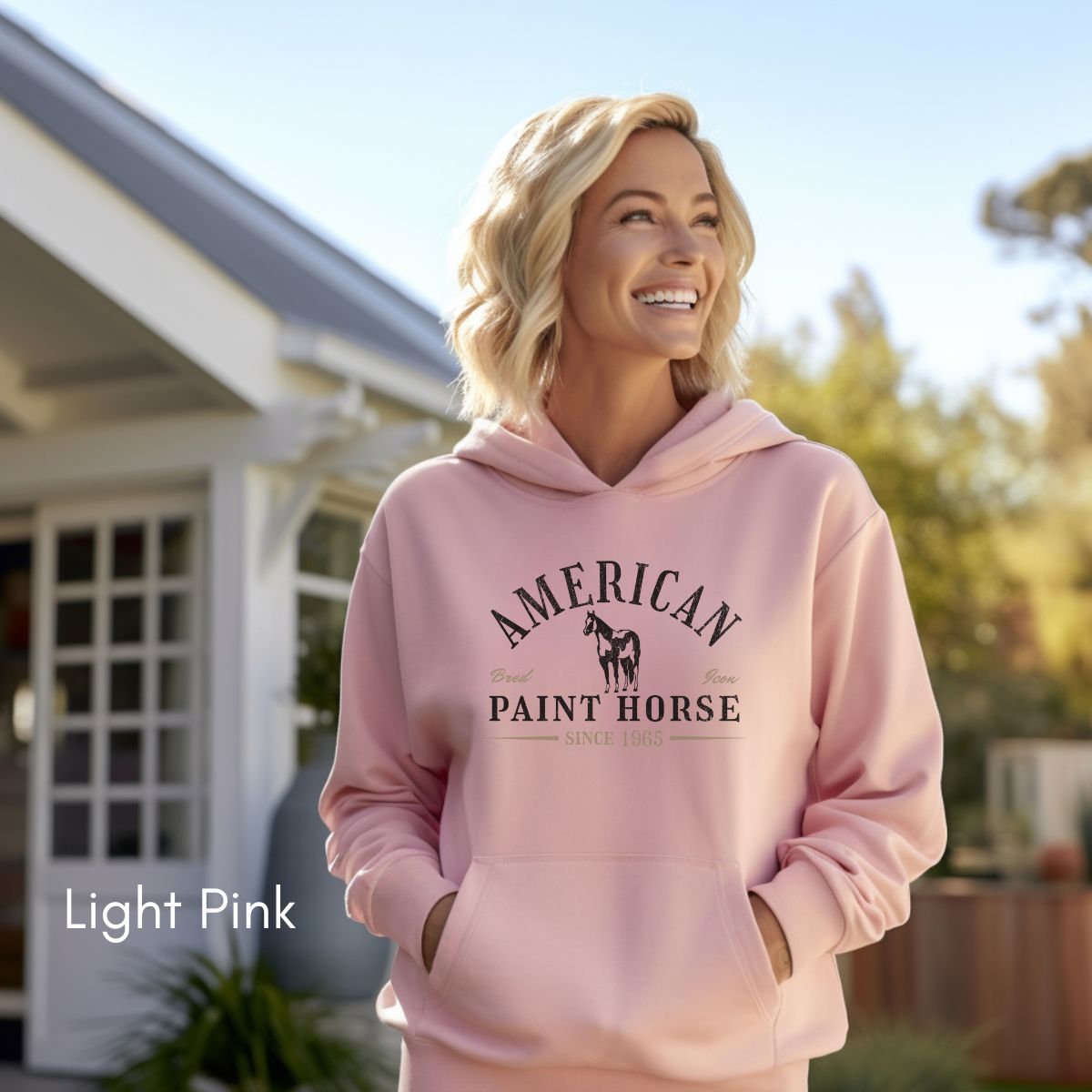 American Paint Horse Hoodie | Unisex Heavy Blend Hooded Sweatshirt | Horse Lover Shirt | Gift for Equestrian | Gift for Horse Lover