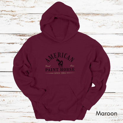 American Paint Horse Hoodie | Unisex Heavy Blend Hooded Sweatshirt | Horse Lover Shirt | Gift for Equestrian | Gift for Horse Lover