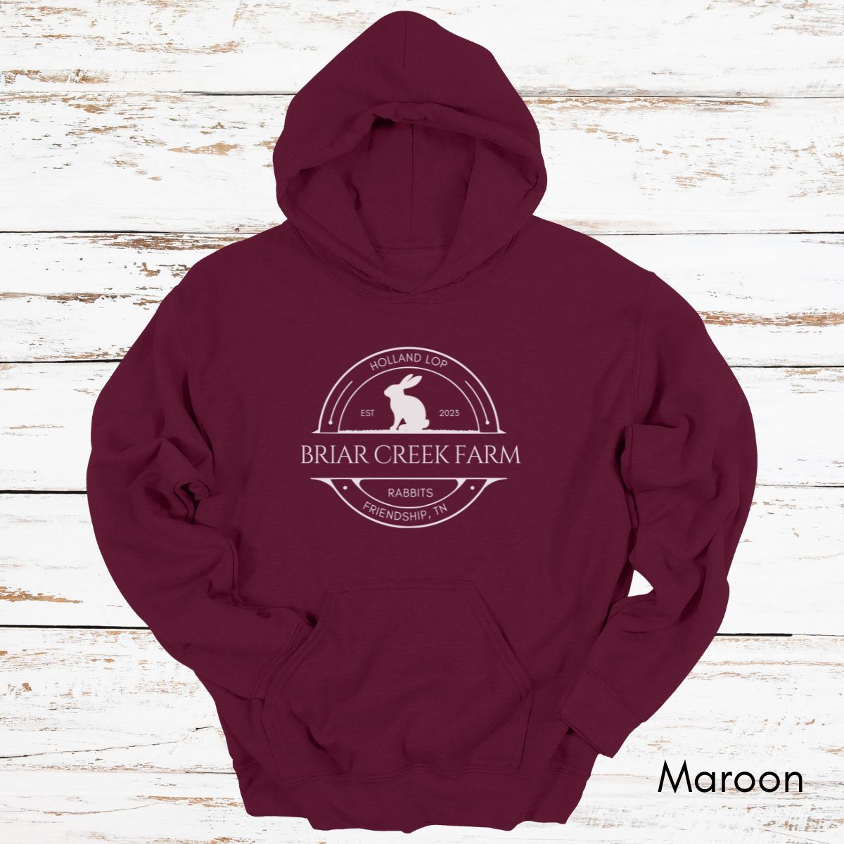 Custom Rabbit Farm Unisex Heavy Blend Hooded Sweatshirt