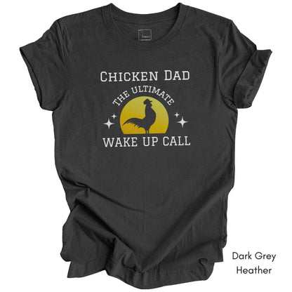 Chicken Dad Unisex Jersey Light Weight T-shirt