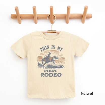 My First Rodeo TODDLER Unisex Light Weight Jersey T-shirt