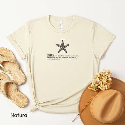 Starfish Tee -  Unisex Jersey Short Sleeve Tee | Nature Lover Gift | Marine Life Enthusiast | Ocean Lover Tshirt | Invertebrate Tee