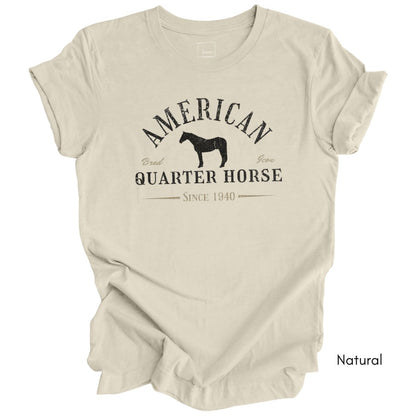 American Quarter Horse Unisex Light Weight Jersey Tee Light Colors