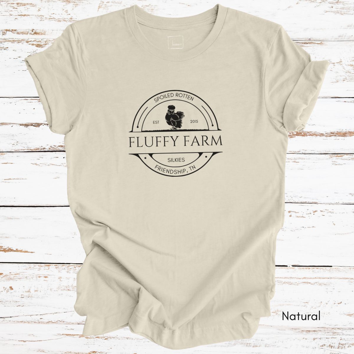 CUSTOM  Silkie Chicken Farm Light Weight Unisex Jersey T-shirt