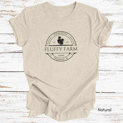 CUSTOM  Silkie Chicken Farm Light Weight Unisex Jersey T-shirt