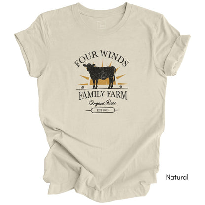 Custom Family Farm Beef Cow T-shirt
