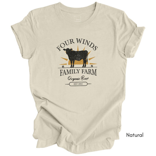 Custom Family Farm Beef Cow T-shirt