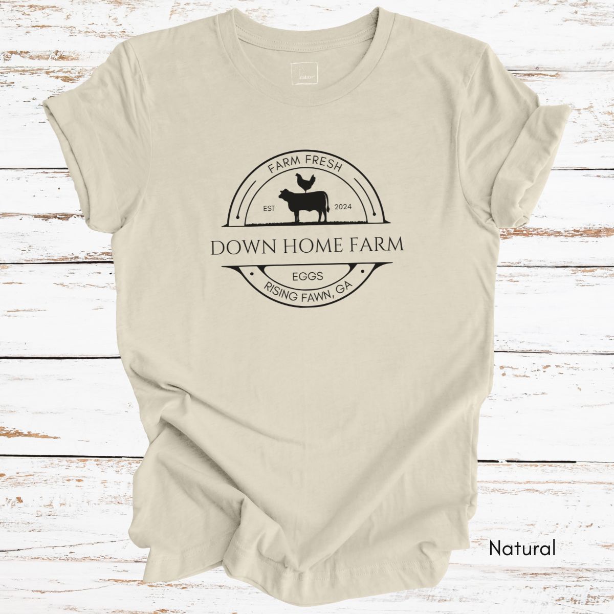 CUSTOM  Egg/Cattle Farm Light Weight Unisex Jersey T-shirt