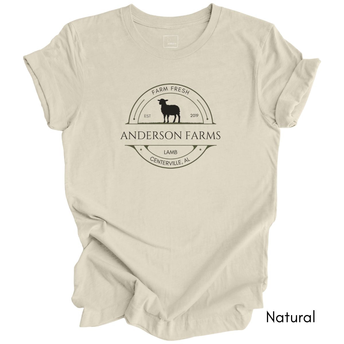 Custom Sheep Farm Tee