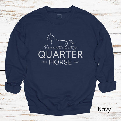Quarter Horse Versatility Unisex Crewneck Sweatshirt