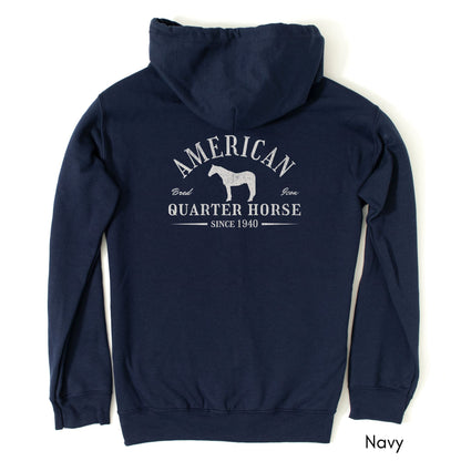 American QuarterHorse Unisex Zip Hoodie