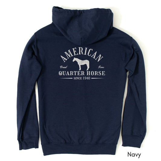 American QuarterHorse Unisex Zip Hoodie