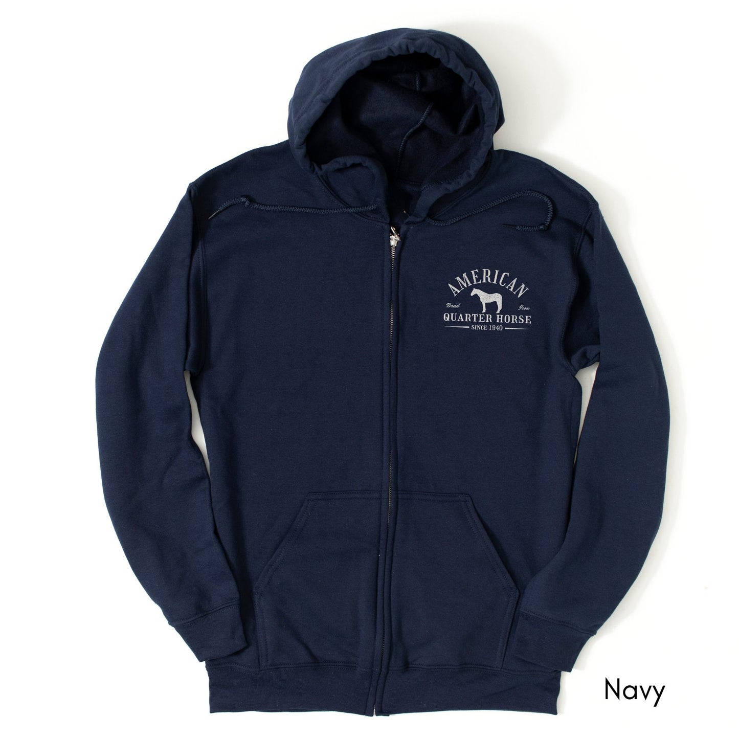 American QuarterHorse Unisex Zip Hoodie