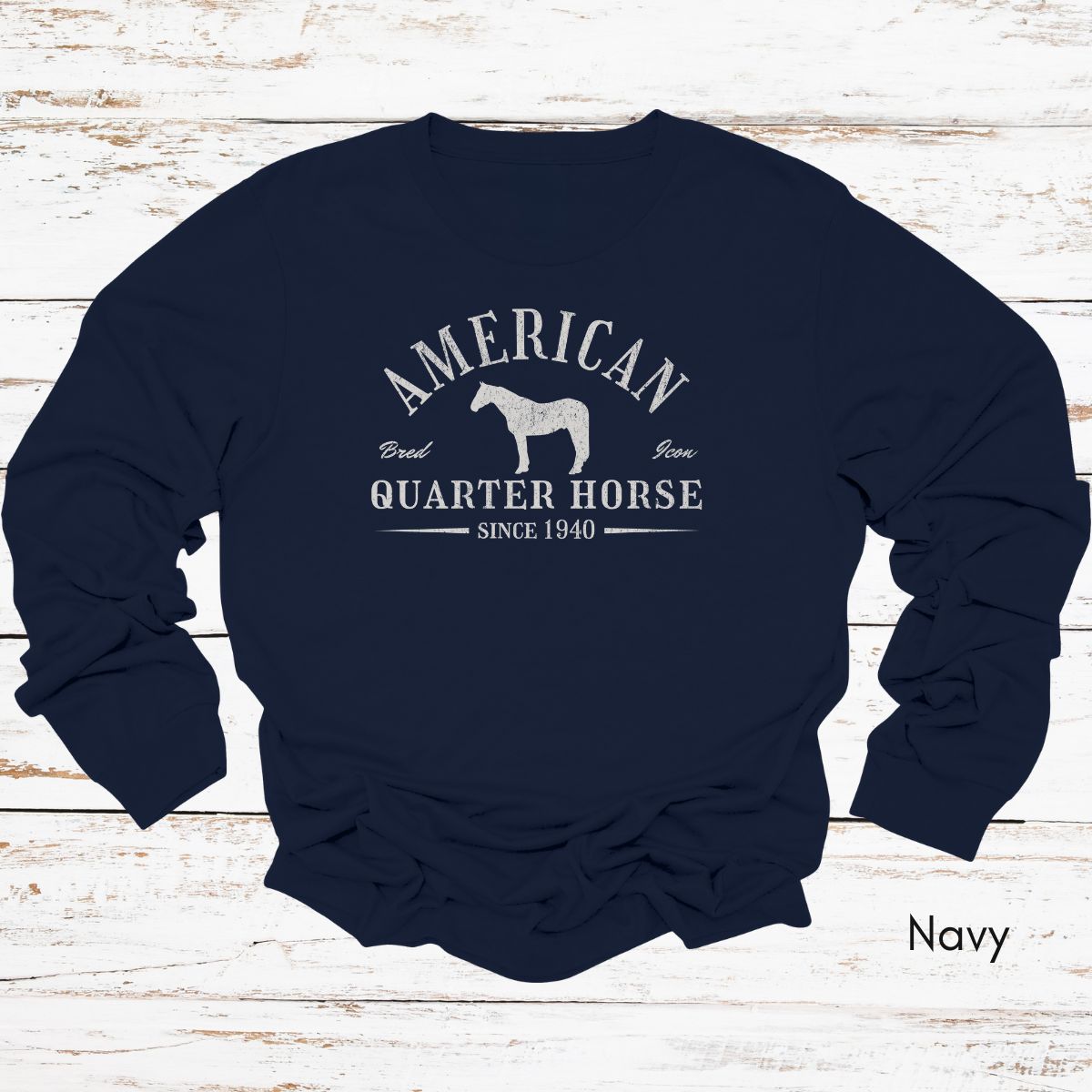 American Quarter Horse Long Sleeve Unisex T-shirt