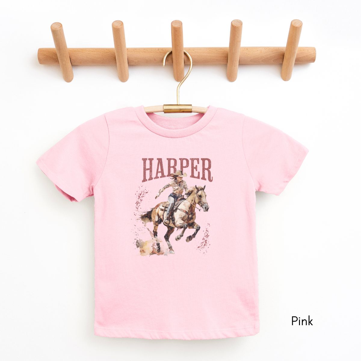 CUSTOM Cowgirl KIDS/YOUTH Unisex Light Weight Tshirt