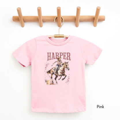 CUSTOM Cowgirl KIDS/YOUTH Unisex Light Weight Tshirt