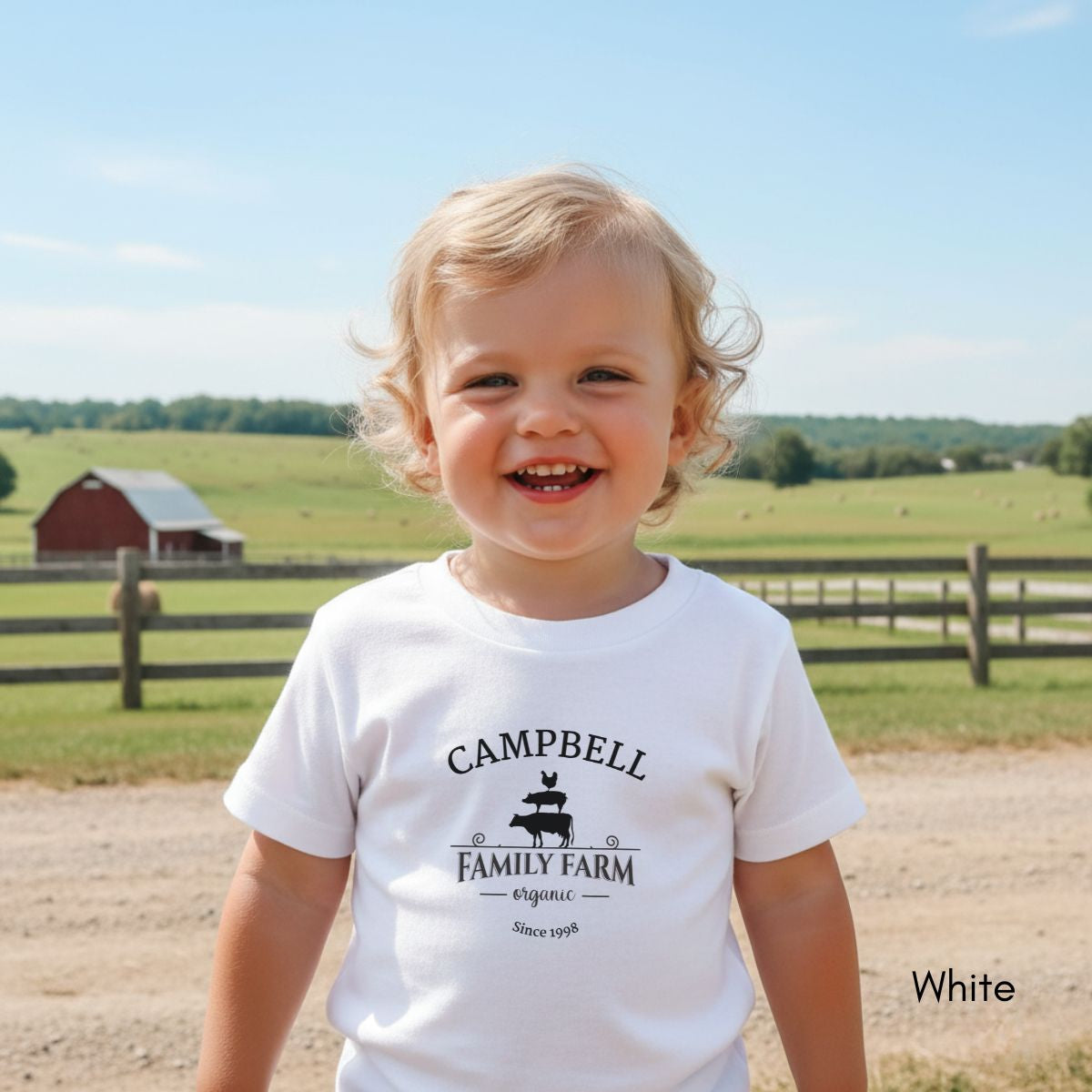 Custom Family Farm INFANT Fine Jersey Rabbit Skins Tshirt