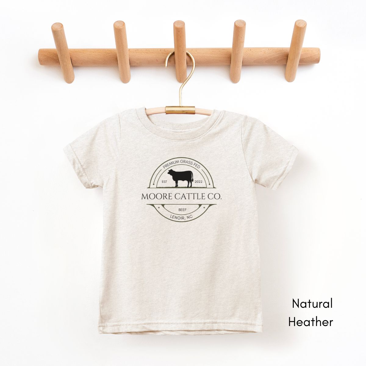 Custom Cattle Farm INFANT Fine Jersey Rabbit Skins Tshirt Heifer Version