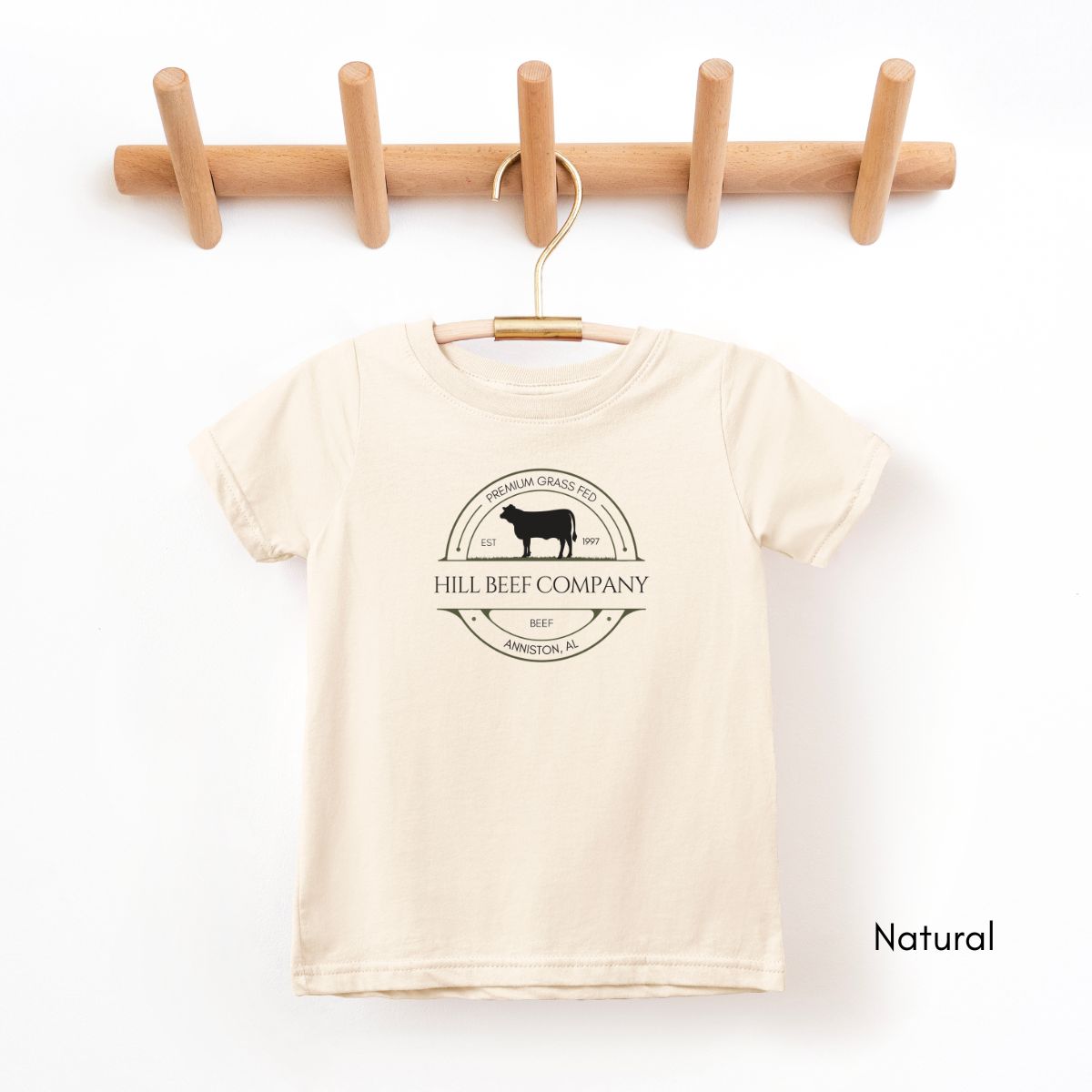 Custom Cattle Farm INFANT Fine Jersey Rabbit Skins Tshirt Heifer Version