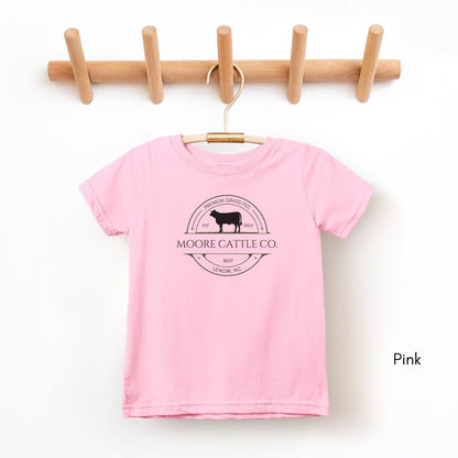 Custom Cattle Farm INFANT Fine Jersey Rabbit Skins Tshirt Heifer Version