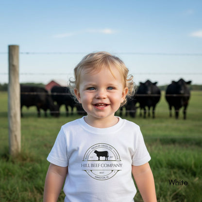 Custom Cattle Farm INFANT Fine Jersey Rabbit Skins Tshirt Heifer Version