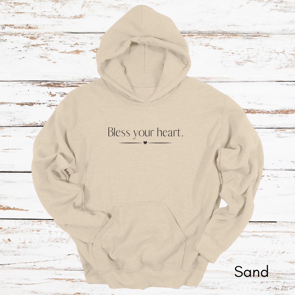 Bless Your Heart Hoodie - Unisex Heavy Blend Hooded Funny Southern Sweatshirt
