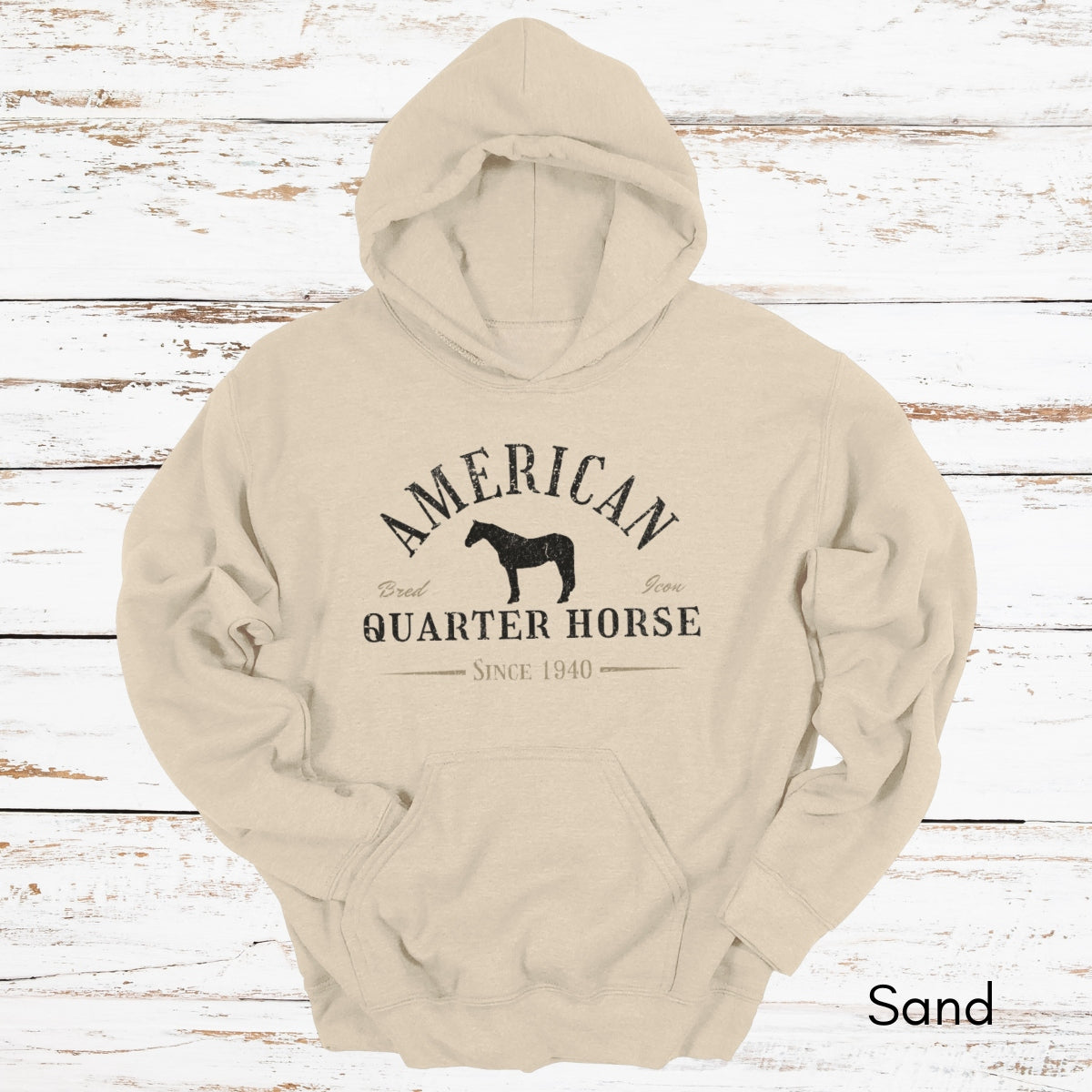 American Quarter Horse Hoodie - Unisex Heavy Blend Hooded Sweatshirt