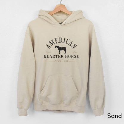 American Quarter Horse Hoodie | Unisex Heavy Blend Hooded Sweatshirt | Horse Lover Shirt | Gift for Equestrian | Gift for Horse Lover