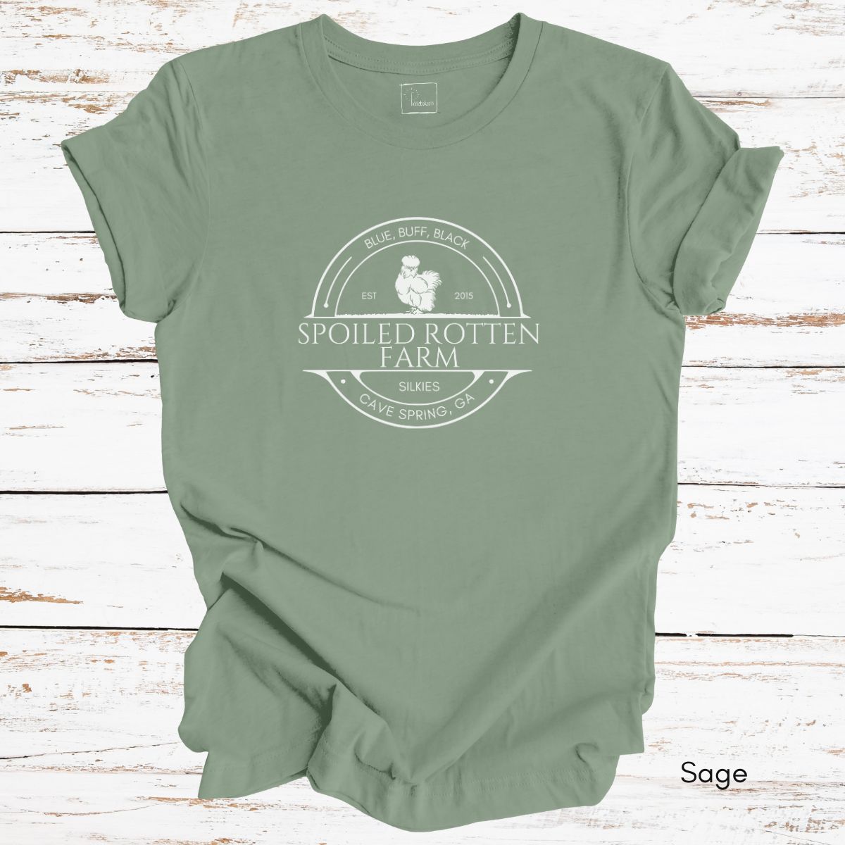 CUSTOM  Silkie Chicken Farm Light Weight Unisex Jersey T-shirt