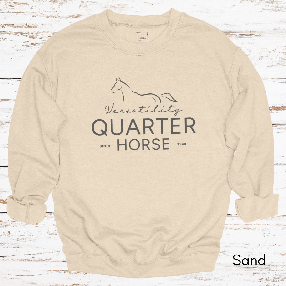 Quarter Horse Versatility Unisex Crewneck Sweatshirt
