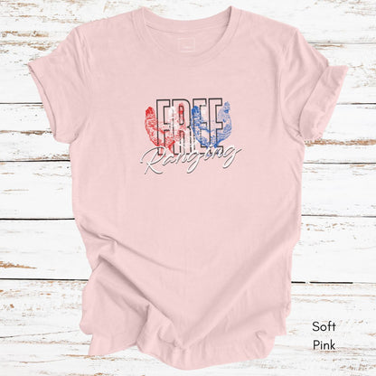 Free Ranging  - Unisex Jersey Light Weight T-shirt