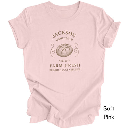 Custom Homestead/ Farm Bread making T-shirt