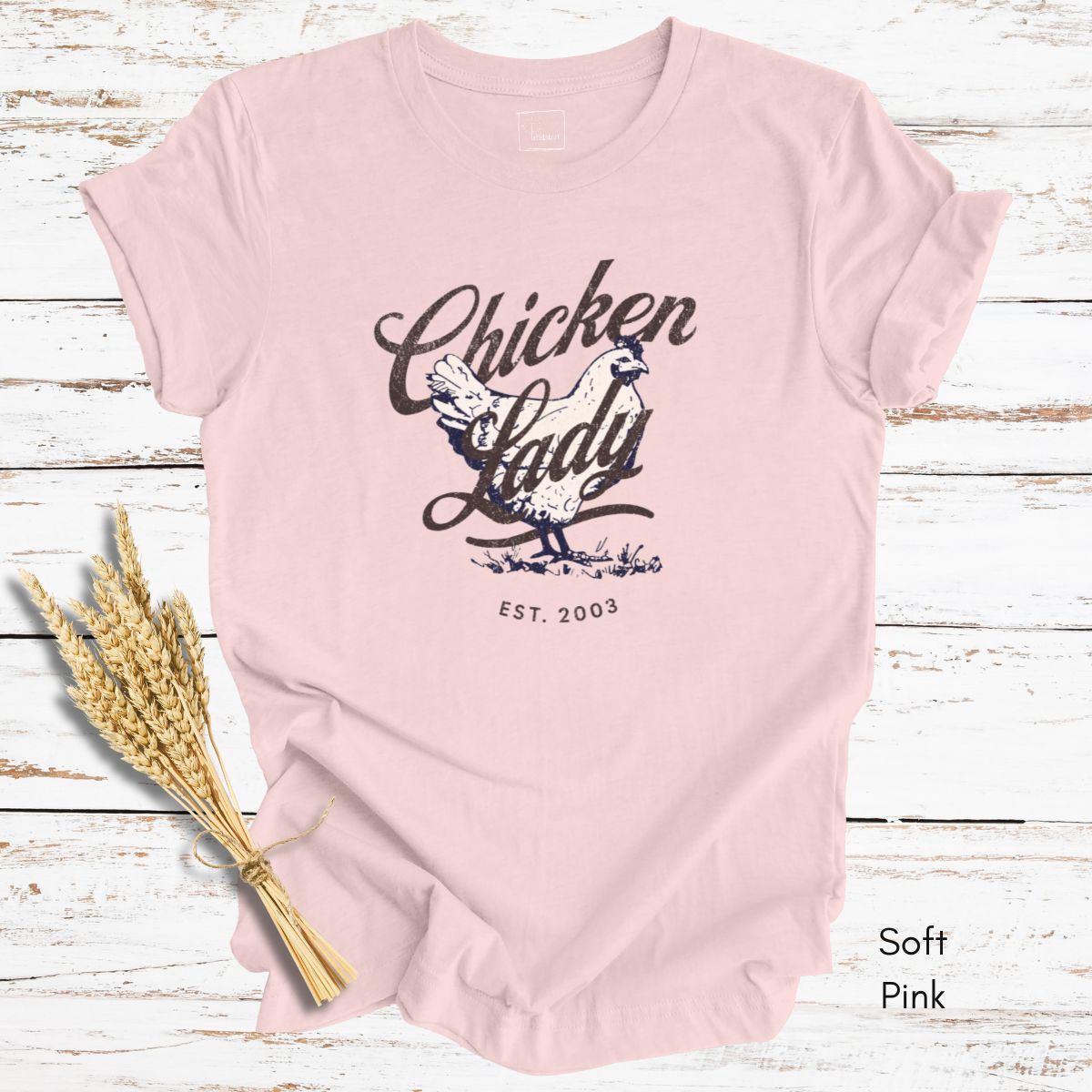 Chicken Lady Jersey Light Weight T-shirt