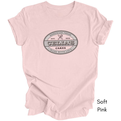 Custom Cake Unisex Jersey Light Weight T-shirt