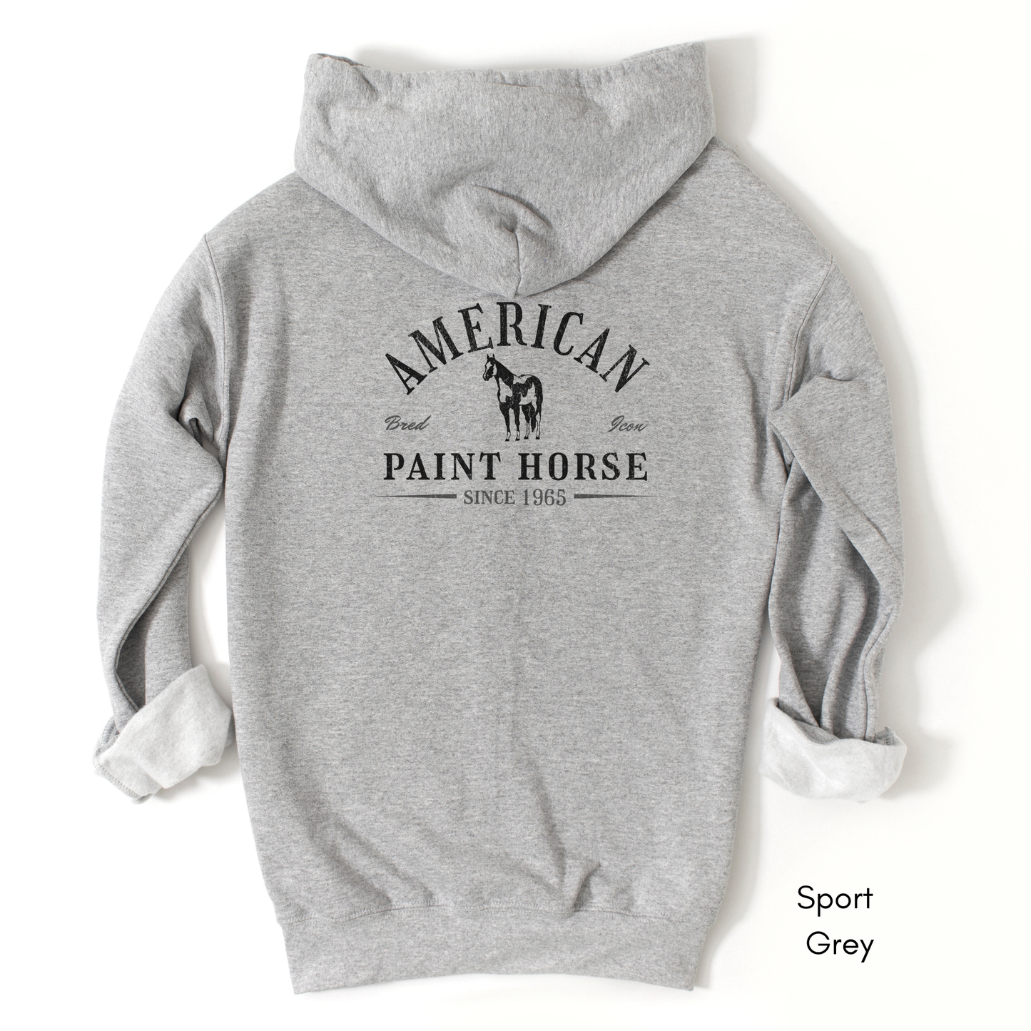 American Paint Horse Unisex Zip Hoodie