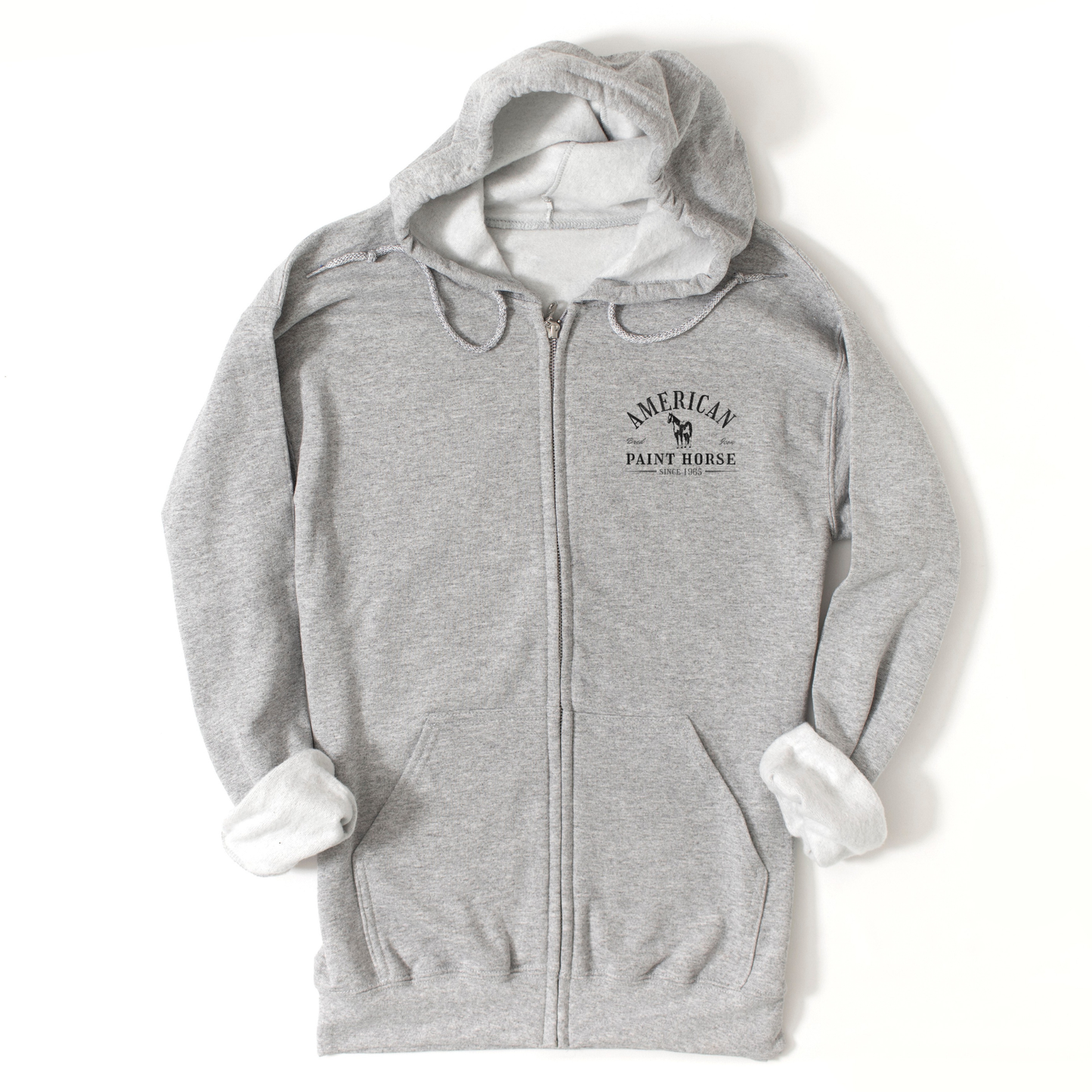 American Paint Horse Unisex Zip Hoodie