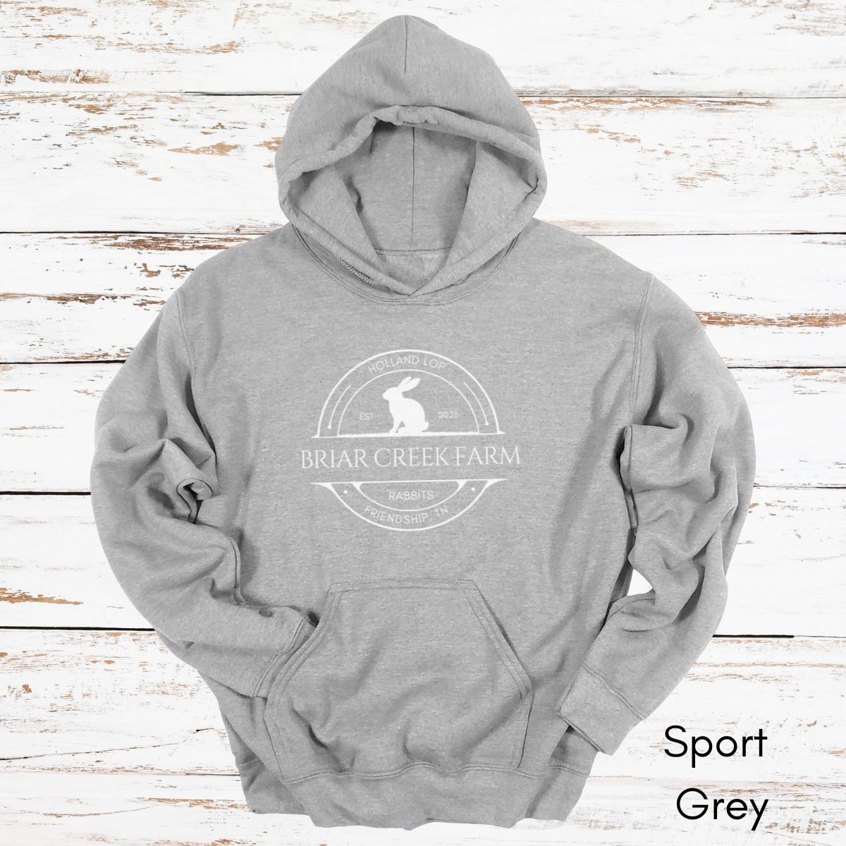 Custom Rabbit Farm Unisex Heavy Blend Hooded Sweatshirt